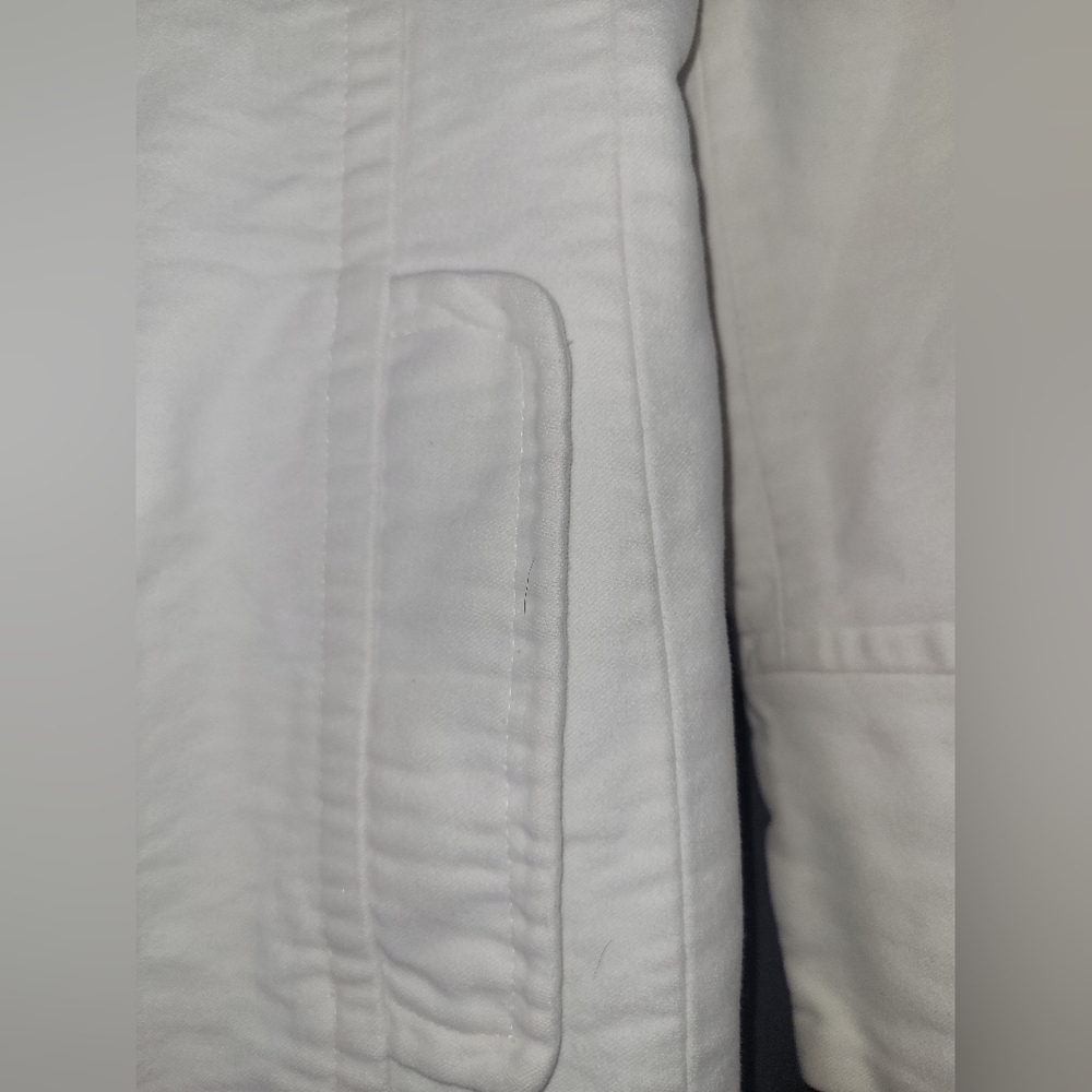 MNG by Mango 100% cotton beige/tan jacket womens XXS - Picture 3 of 9